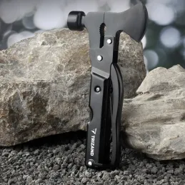 Coltello multifunzione 17 in 1 / Nero