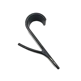 Set di 2 appendini per radiatore ALAGO / Nero opaco