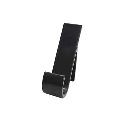 Set di 2 appendini per radiatore ALAGO / Nero opaco
