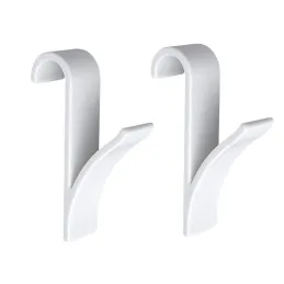 Set di 2 appendini per radiatore ALAGO / Bianco opaco