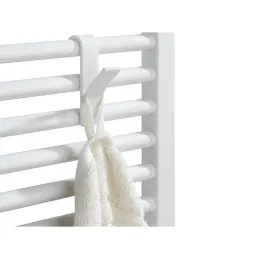 Set di 2 appendini per radiatore ALAGO / Bianco opaco