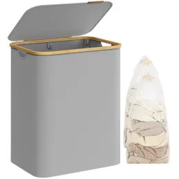 Cesto portabiancheria SOFT 130L / Grigio