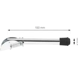 Supporto per garage 14x150 mm / Argento