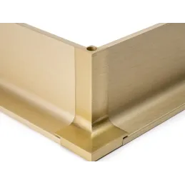 Angolo esterno in alluminio per profilo GOLA - L / Oro
