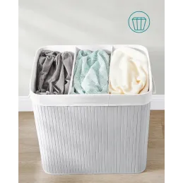 Cesto portabiancheria GLAMUR 150L / Grigio