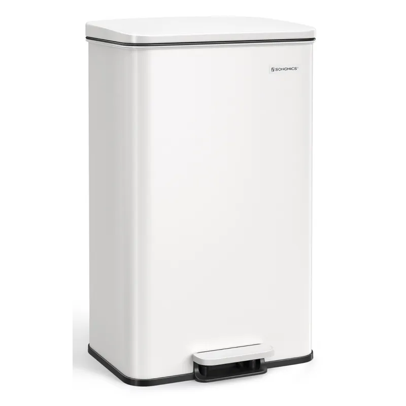 Pattumiera FLEXO a pedale 40L / Bianco opaco