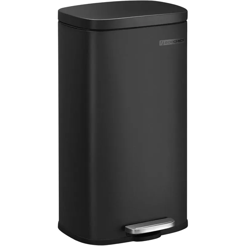 Pattumiera STING a pedale 30 L / Nero opaco