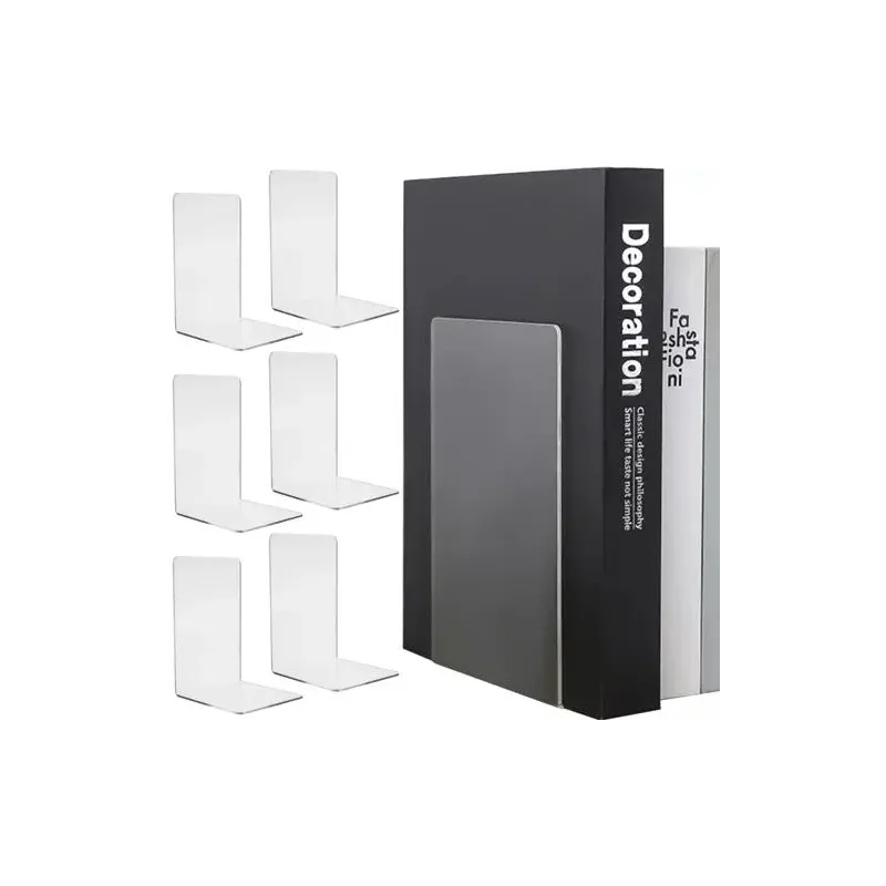 Set da 6 supporti per libri ASTRA / Trasparente