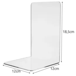 Set da 6 supporti per libri ASTRA / Trasparente