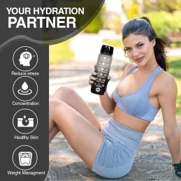 Borraccia sportiva DRINK-FIT 1000 ml / Rosa