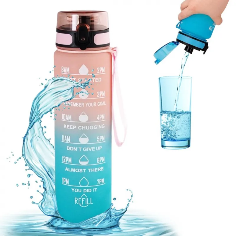 Borraccia sportiva DRINK-FIT 1000 ml / Rosa