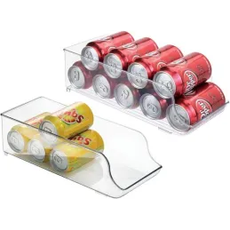 Organizzatore per lattine da frigorifero LUNIA / Trasparente