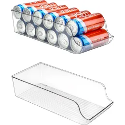 Organizzatore per lattine da frigorifero LUNIA / Trasparente