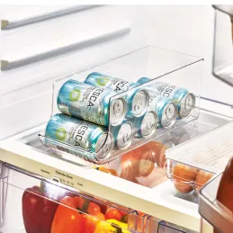 Organizzatore per lattine da frigorifero LUNIA / Trasparente