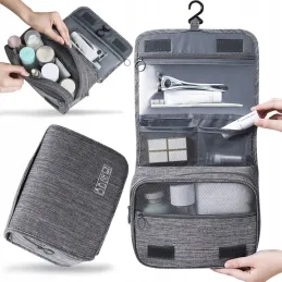 Organizer da viaggio per cosmetici CLEAR / Grigio