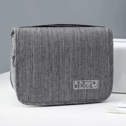 Organizer da viaggio per cosmetici CLEAR / Grigio