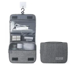 Organizer da viaggio per cosmetici CLEAR / Grigio