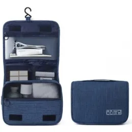 Organizer da viaggio per cosmetici CLEAR / Blu