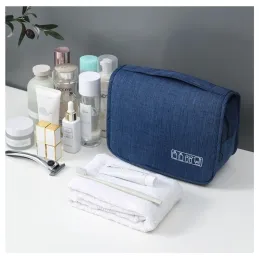 Organizer da viaggio per cosmetici CLEAR / Blu