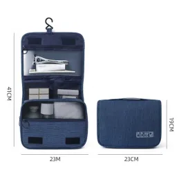 Organizer da viaggio per cosmetici CLEAR / Blu