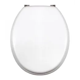 Sedile WC con chiusura ammortizzata / Bianco