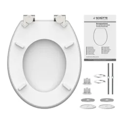 Sedile WC con chiusura ammortizzata / Blue wood