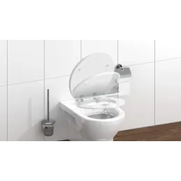 Sedile WC con chiusura ammortizzata / Blue wood