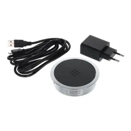 Caricabatterie wireless VersaCharger / Nero - cromato