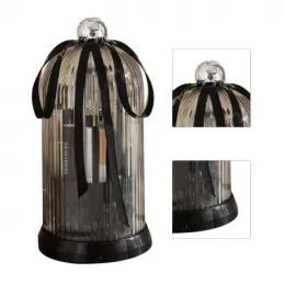 Organizer per pennelli e cosmetici MINI / Nero fumé