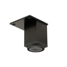 Piedino per mobili AMARETO 60 mm / Nero opaco