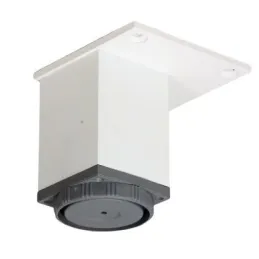 Piedino per mobili AMARETO 60 mm / Bianco opaco