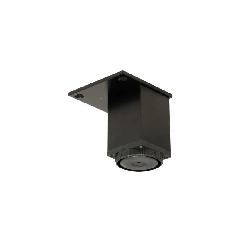Piedino per mobili AMARETO 60 mm / Nero opaco