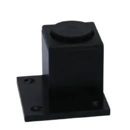 Piedino per mobili AMARETO 40 mm / Nero opaco