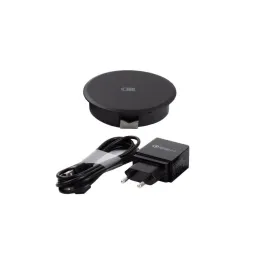 Caricabatterie wireless POINT 15W / Nero