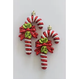 Set di 2 decorazioni sospese SWEET STICK da 100 mm