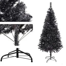 Albero di Natale MYSTERY 180 cm / Nero