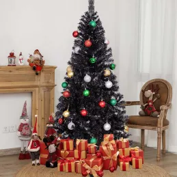 Albero di Natale MYSTERY 180 cm / Nero