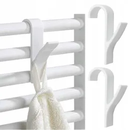 Set di 2 appendini per radiatore ALAGO / Bianco opaco