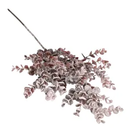 Ramo artificiale SNOW EUKALYPTUS 570 mm / Bordeaux