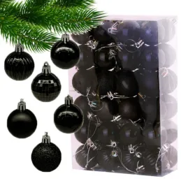 SET da 48 decorazioni natalizie GRUM / Nero