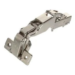 Cerniera integrata a 165° per apertura senza maniglia CLIP con piastra di montaggio 3D