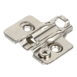 Cerniera a scatto CLIP con ammortizzazione e piastra 3D