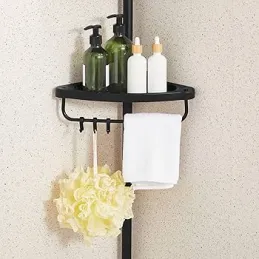 Mensola angolare da bagno REGALO SPA / Nera