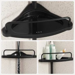 Mensola angolare da bagno REGALO SPA / Nera