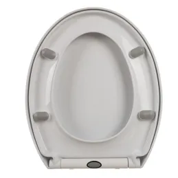 Sedile WC UNIVERSAL con chiusura ammortizzata / Bianco