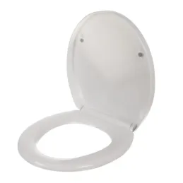Sedile WC UNIVERSAL con chiusura ammortizzata / Bianco