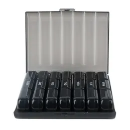 Esclusivo organizer e dispenser per medicinali MEDICAL / Nero