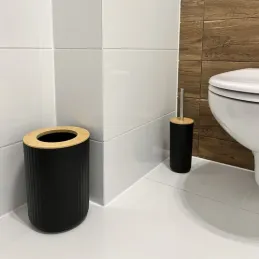 Set completo di accessori da bagno ELEMENT / Nero