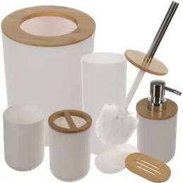 Set completo di accessori da bagno ELEMENT / Bianco