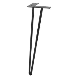 Gamba per tavolino da salotto HAIRPIN EKO 400 / Nera